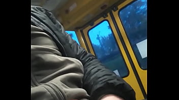 Preview 3 of Teacher Boys - Quick flash on the Warsaw tram