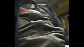 Preview 1 of Teacher Boys - Quick flash on the Warsaw tram