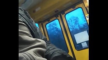 Preview 4 of Teacher Boys - Quick flash on the Warsaw tram