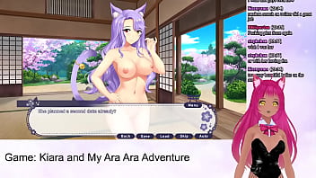 Preview 1 of Kohle Kardashian - VTuber LewdNeko Plays Kiara&#039_s Ara Ara Adventure Part 3