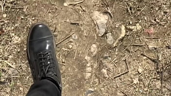 Preview 1 of Mena Rt - Quickly OUTDOOR &amp_ Hot Stud Wanking HIS BIG DICK / HUGE LOAD / Monster Cock