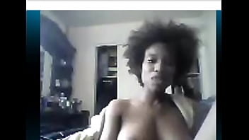 Preview 4 of Threesome Assholes - Nice Black Girl Stripping on Cam