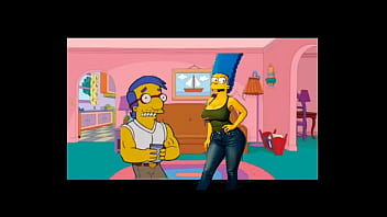 Preview 1 of Bf Full Hd High Quality - Milhouse le da su despedida a marge