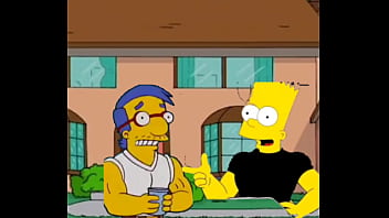 Preview 4 of Bf Full Hd High Quality - Milhouse le da su despedida a marge
