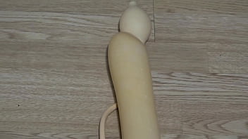 Preview 3 of Find Videos Deleted From Redtube - I choose a large size in my anal. MILF stretches her hairy asshole.