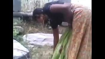 Preview 2 of Kathi Ferrero - Indian village girl fucked outdoor by her lover Nice cunt action