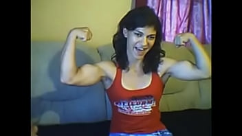 Preview 1 of Perverse Family 2 Part 2 - sexy girl biceps on cam