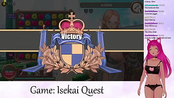Preview 2 of Syreeta Khan Loves The Dark Side - VTuber LewdNeko Plays Isekai Quest Part 2