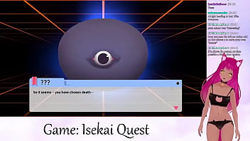 Preview 3 of Syreeta Khan Loves The Dark Side - VTuber LewdNeko Plays Isekai Quest Part 2