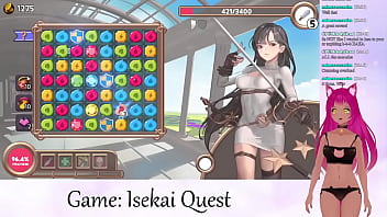 Preview 1 of Syreeta Khan Loves The Dark Side - VTuber LewdNeko Plays Isekai Quest Part 2