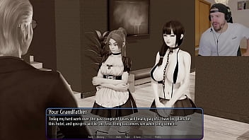 Preview 1 of Choty Bacho Ki Videos - My Maid Does Everything I Want (Harem Hotel)