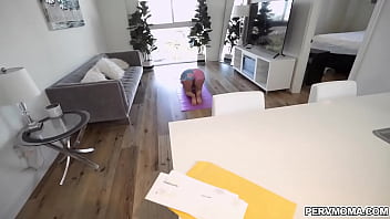Preview 1 of Donesa - Lolly Dames rewards Johnny her massive tits and milf pussy to fucked