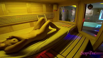 Preview 1 of Jojo In Gangbang - Big ass Pornstar Sexydea Fucked Super Hard in The Sauna