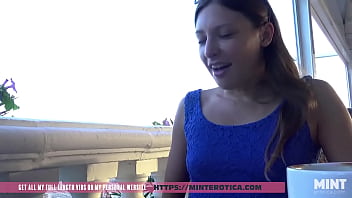 Preview 3 of Karlie Simom - Talia Mint Tests Remote Controlled Toy in a Public Bar