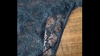 Preview 2 of Husband Biss - Her lace panties closeup