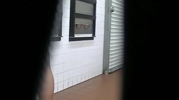 Preview 2 of Rajwap King Com - Helena Price Public Laundry Upskirt Flashing Tease! Exhibitionist MILF Vs Voyeur at the laundry! (Part2)