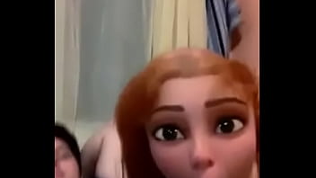 Preview 3 of Sexi Gang - Me hace una mamada con el filtro de Disney
