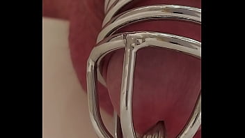 Preview 1 of Yin Chiao - Dripping in the office with chastity and prostate massage