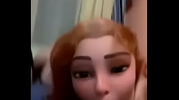 Preview 1 of Dileo Ride - Mi hermana me da unas buenas mamadas con filtro de caricatura