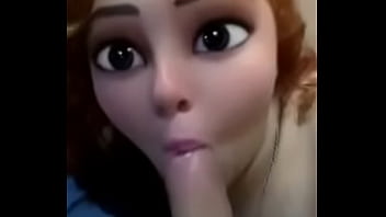 Preview 4 of Dileo Ride - Mi hermana me da unas buenas mamadas con filtro de caricatura