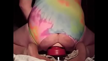 Preview 2 of Aunty Clipsage Sex Video Com - anal gaping on new 5&quot_ ass plug 2