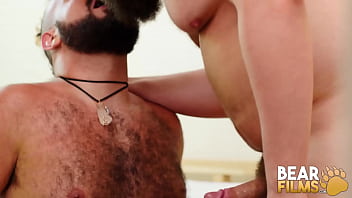 Preview 2 of Sis Tv - BEARFILMS Hairy Bears Lion Reed And Luis Vega Bareback