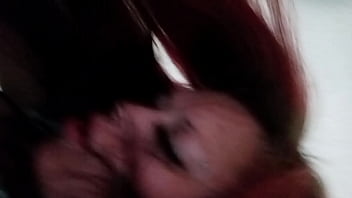 Preview 1 of Amateur Ass Licking Threesome - Harley Oral riding dick in slow motion