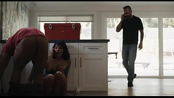 Preview 2 of Usa Taxi - Big ass shemale Ts foxxy fucks guy ass