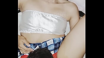 Preview 2 of Indonesian Beauty Girl - stepfather fucks his stepdaughter and breaks her delicious panties.