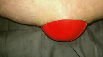 Preview 3 of Monster Sex 3d Toons - Huge 12 cm wide Red Football sliding out of my Ass up close in Slow Motion