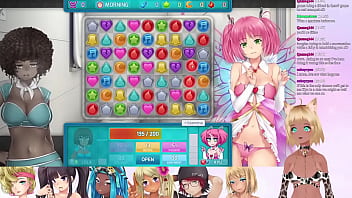Preview 2 of Passionate Missionary Sex - VTuber LewdNeko Plays Huniepop 2: Double Date Part 1