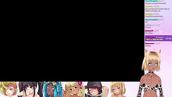 Preview 1 of Passionate Missionary Sex - VTuber LewdNeko Plays Huniepop 2: Double Date Part 1