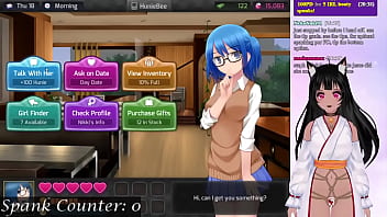 Preview 1 of Sister Sleep Time Fuck Daughter - VTuber LewdNeko Huniepop and Chill Part 1