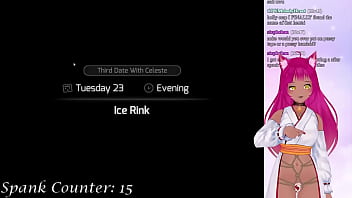 Preview 3 of California Girl Fuck - VTuber LewdNeko Huniepop and Chill Part 2