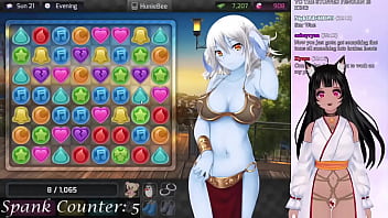 Preview 1 of California Girl Fuck - VTuber LewdNeko Huniepop and Chill Part 2