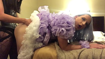 Preview 2 of Sexman - Domme Fucks Feminized Sissy