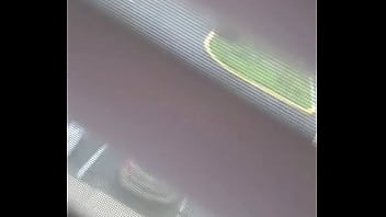Preview 2 of Rie Komiya - showing my dick off in window