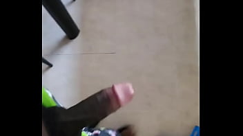 Preview 1 of Rie Komiya - showing my dick off in window