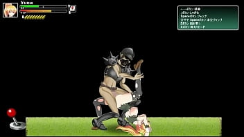 Preview 3 of Awmf Massage - Cute blonde girl hentai having sex with a lot of soldiers men in Battle of Girls new gameplay hentai