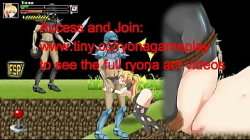 Preview 4 of Awmf Massage - Cute blonde girl hentai having sex with a lot of soldiers men in Battle of Girls new gameplay hentai