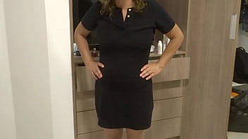 Preview 4 of Sexxyhotxxxs - My Latin wife is very excited by the beach,  a compilation of various exhibitions in front of the hotel employees,  she asks them to jerk off and cum
