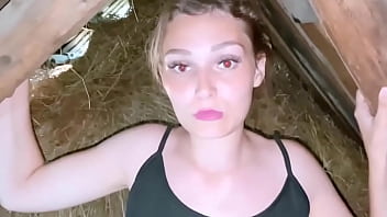 Preview 2 of Dade San Xx - Village Girl Blowjob and Cowgirl in the Attic