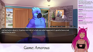 Preview 1 of Brother Sister Rape Sex Vedio - VTuber LewdNeko Plays Amorous Part 7