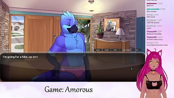 Preview 1 of Indian Maid Caught Jerking - VTuber LewdNeko Plays Amorous Part 5