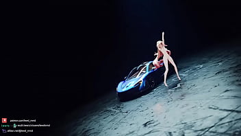 Preview 3 of Indian Hot Xxx Bhabe - Durandal Good night kiss (by Lewd mmd)