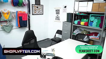 Preview 1 of Baldiu Sxe Videos - Shoplifting Big Tits Blonde MILF StepMom Mckenzie Lee And Hot Skinny Teen StepDaughter Natalia Nix Fucked By Store Manager