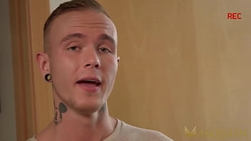 Preview 1 of Butt Fisting Two Hands - MASQULIN Homosexuals Logan Moore And Scott Miller Raw Breed