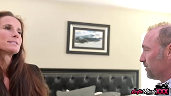 Preview 1 of Czexh Pickup - Naughty MILF Sofie Marie Seduces Mature Man For Wild Sex