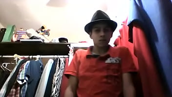 Preview 2 of Isare Tere - Brunnette hot guy striptease