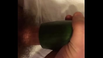 Preview 2 of Bangalore Kannda Sex Videos - Fucking a Hollow Cucumber at Home